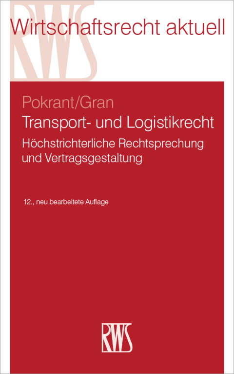 Cover image for book Transport- und Logistikrecht