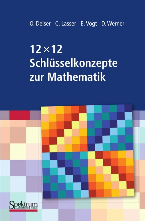 Cover image for book 12 x 12 Schlüsselkonzepte zur Mathematik