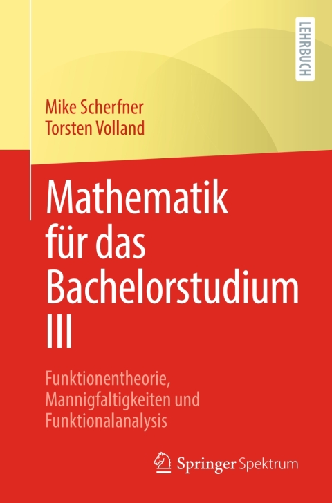 Cover image for book Mathematik für das Bachelorstudium III