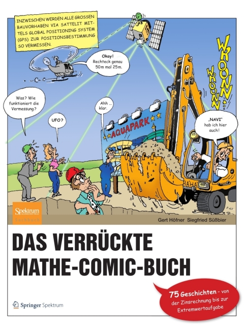 Cover image for book Das verrückte Mathe-Comic-Buch