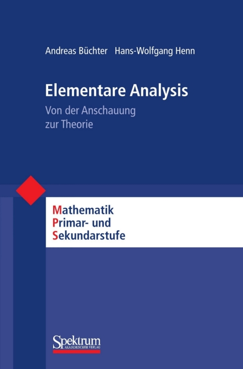 Cover image for book Elementare Analysis