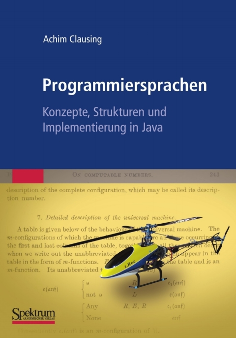 Cover image for book Programmiersprachen – Konzepte, Strukturen und Implementierung in Java