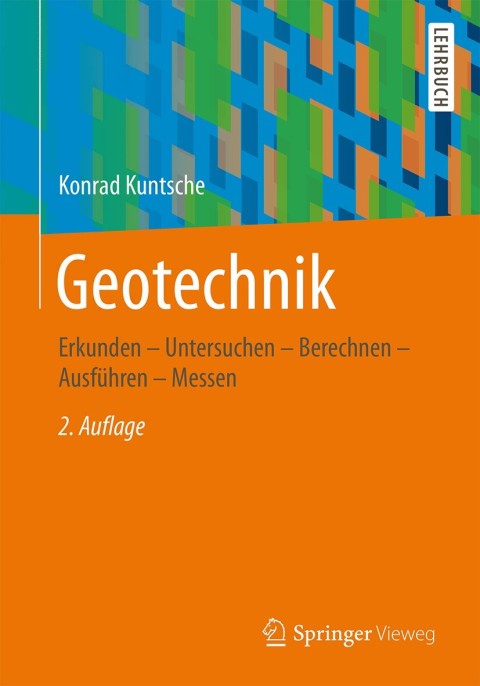 Cover image for book Geotechnik