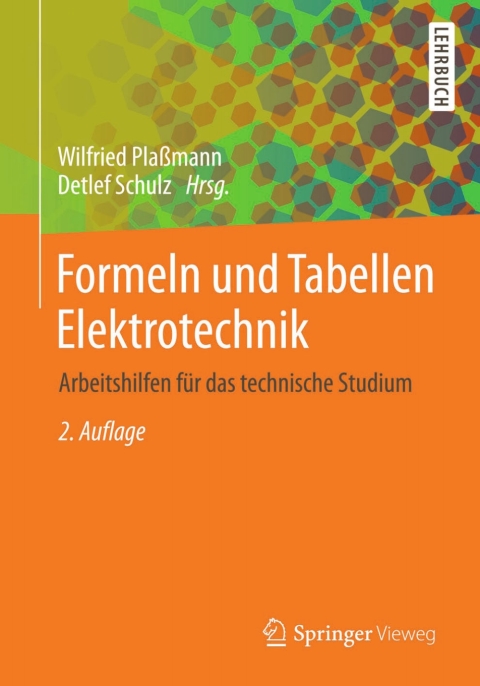 Cover image for book Formeln und Tabellen Elektrotechnik