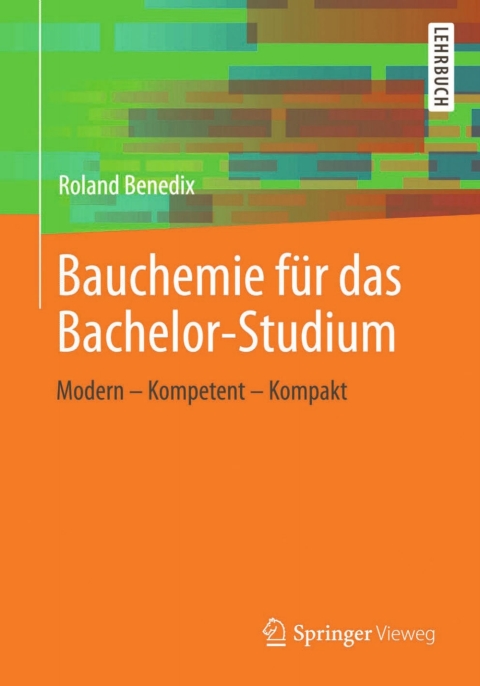 Cover image for book Bauchemie für das Bachelor-Studium