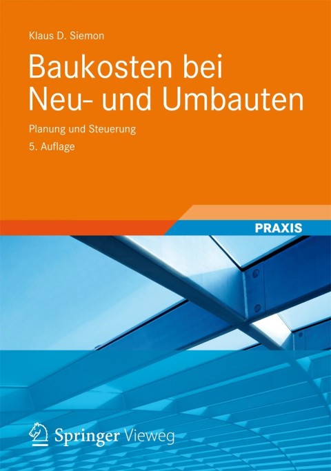 Cover image for book Baukosten bei Neu- und Umbauten