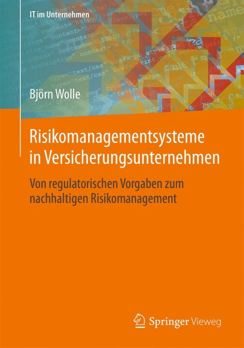 Cover image for book Risikomanagementsysteme in Versicherungsunternehmen