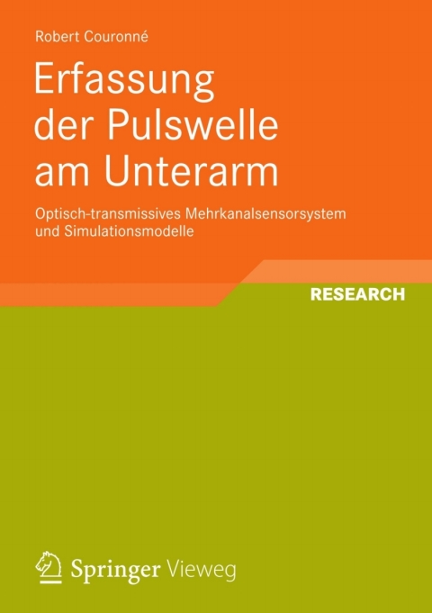 Cover image for book Erfassung der Pulswelle am Unterarm