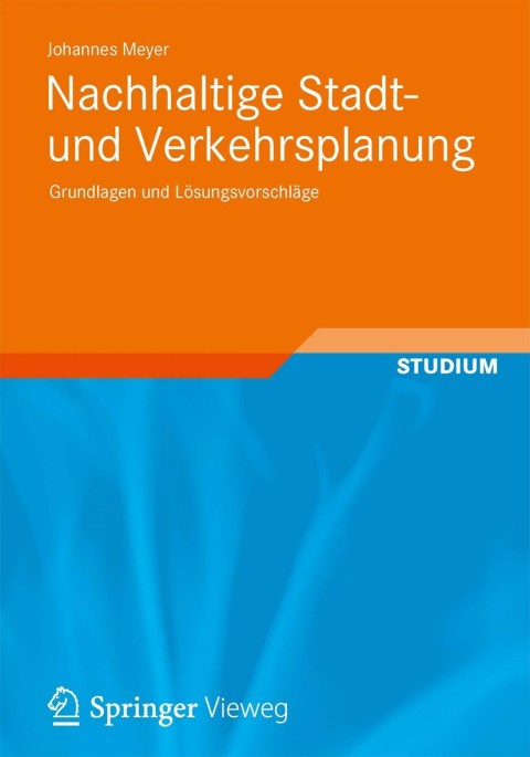 Cover image for book Nachhaltige Stadt- und Verkehrsplanung