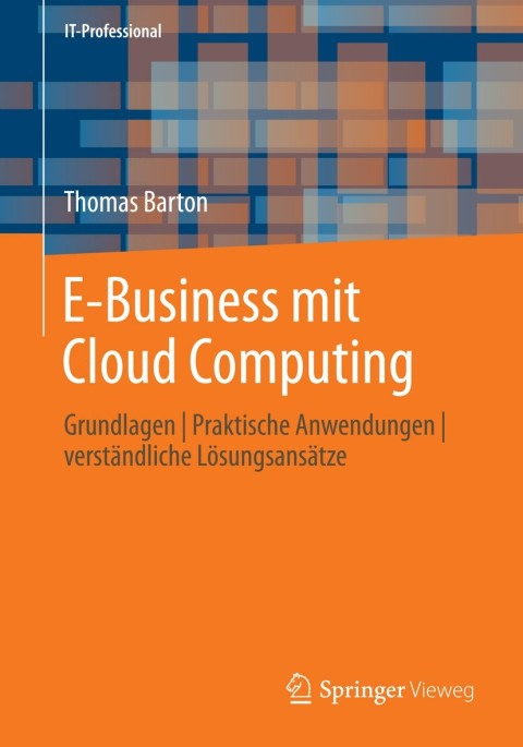 Cover image for book E-Business mit Cloud Computing
