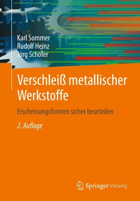 Cover image for book Verschleiß metallischer Werkstoffe