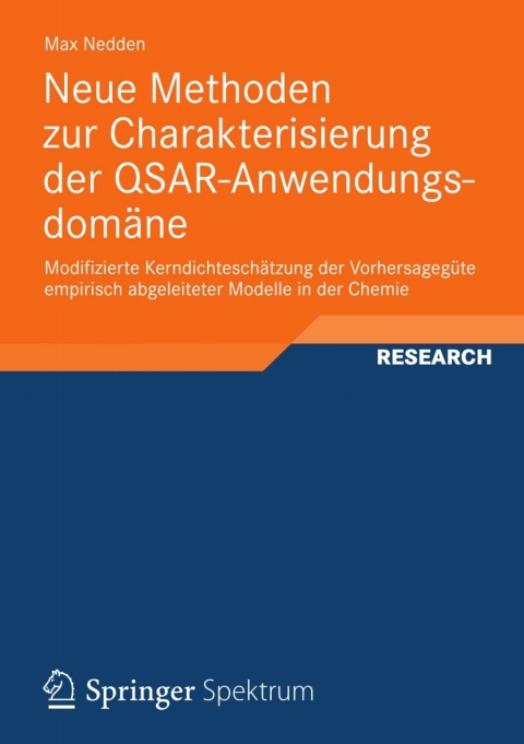 Cover image for book Neue Methoden zur Charakterisierung der QSAR-Anwendungsdomäne