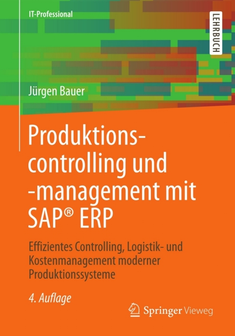 Cover image for book Produktionscontrolling und -management mit SAP® ERP