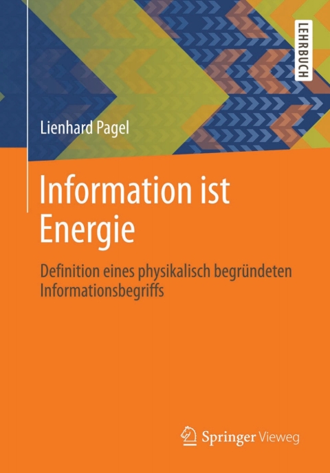 Cover image for book Information ist Energie