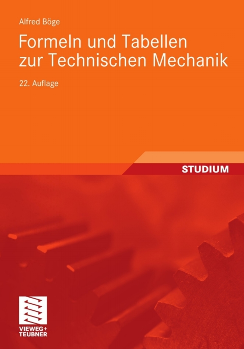 Cover image for book Formeln und Tabellen zur Technischen Mechanik