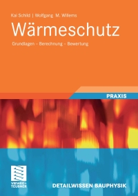Cover image: Wärmeschutz 9783834814562