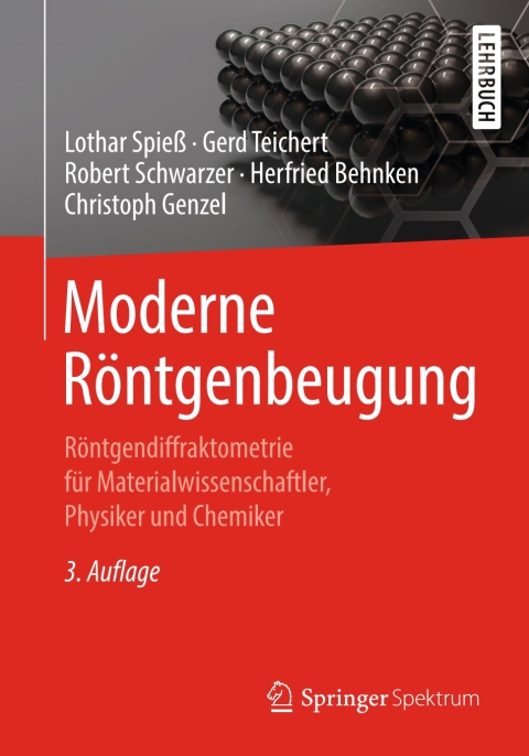 Cover image for book Moderne Röntgenbeugung