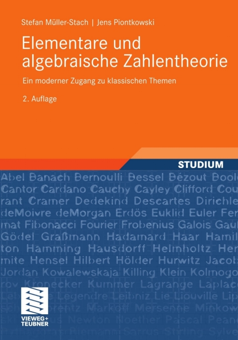 Cover image for book Elementare und algebraische Zahlentheorie
