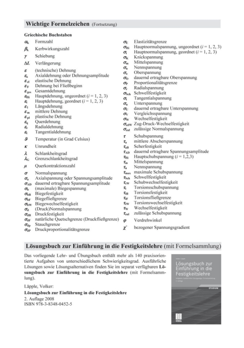 Cover image for book Einführung in die Festigkeitslehre
