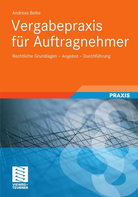 Cover image for book Vergabepraxis für Auftragnehmer