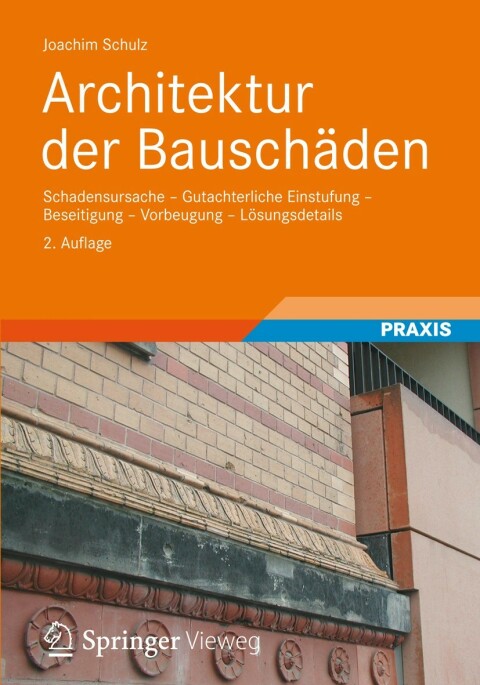 Cover image for book Architektur der Bauschäden