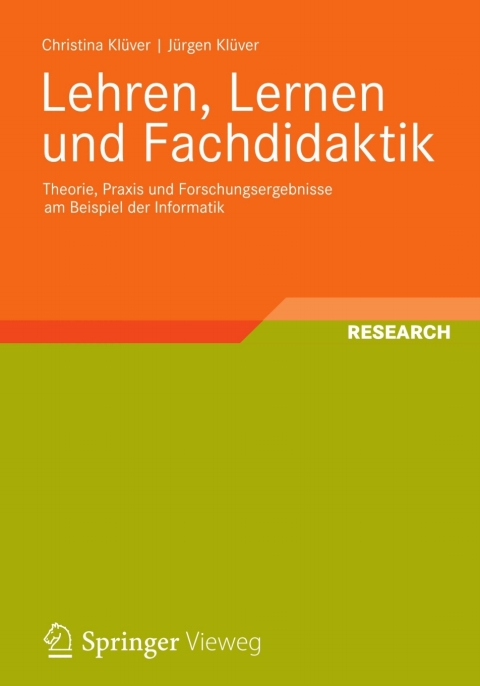 Cover image for book Lehren, Lernen und Fachdidaktik