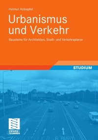 Cover image: Urbanismus und Verkehr 9783834819505