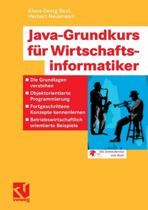 Cover image for book Java-Grundkurs für Wirtschaftsinformatiker