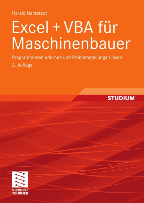Cover image for book Excel + VBA für Maschinenbauer