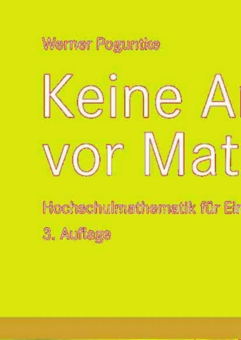 Cover image for book Keine Angst vor Mathe