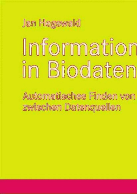 Cover image for book Informationsintegration in Biodatenbanken