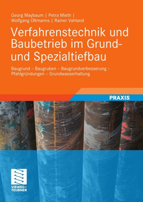 Cover image for book Verfahrenstechnik und Baubetrieb im Grund- und Spezialtiefbau