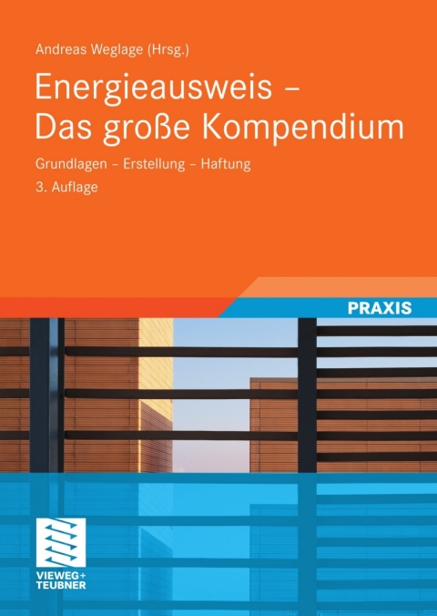 Cover image for book Energieausweis - Das große Kompendium