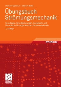 Cover image: Übungsbuch Strömungsmechanik 7th edition 9783834809179
