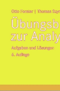 Omslagafbeelding: Übungsbuch zur Analysis 2 6th edition 9783834805133