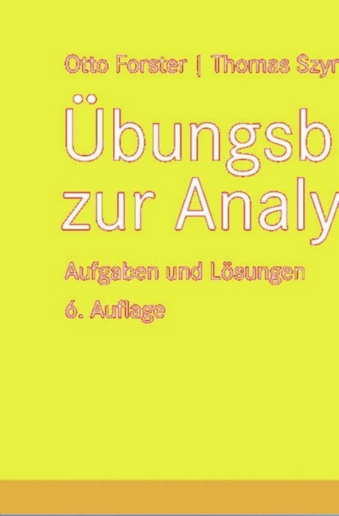 Cover image for book Übungsbuch zur Analysis 2