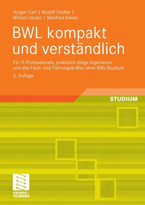 Cover image for book BWL kompakt und verständlich