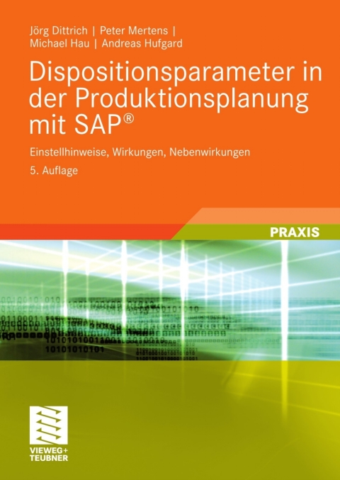 Cover image for book Dispositionsparameter in der Produktionsplanung mit SAP®
