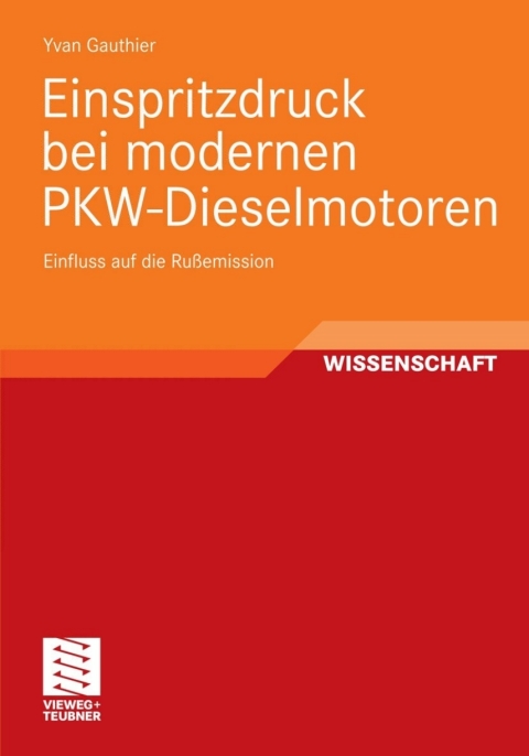 Cover image for book Einspritzdruck bei modernen PKW-Dieselmotoren