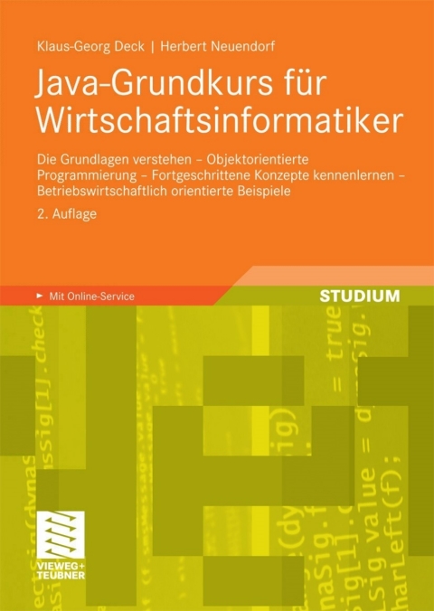 Cover image for book Java-Grundkurs für Wirtschaftsinformatiker