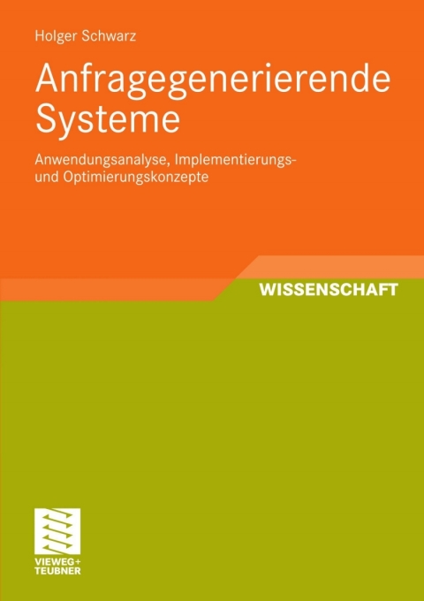 Cover image for book Anfragegenerierende Systeme
