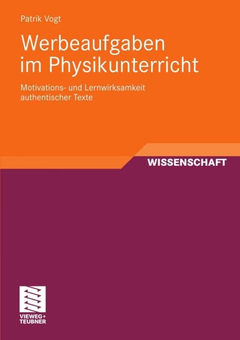 Cover image for book Werbeaufgaben im Physikunterricht