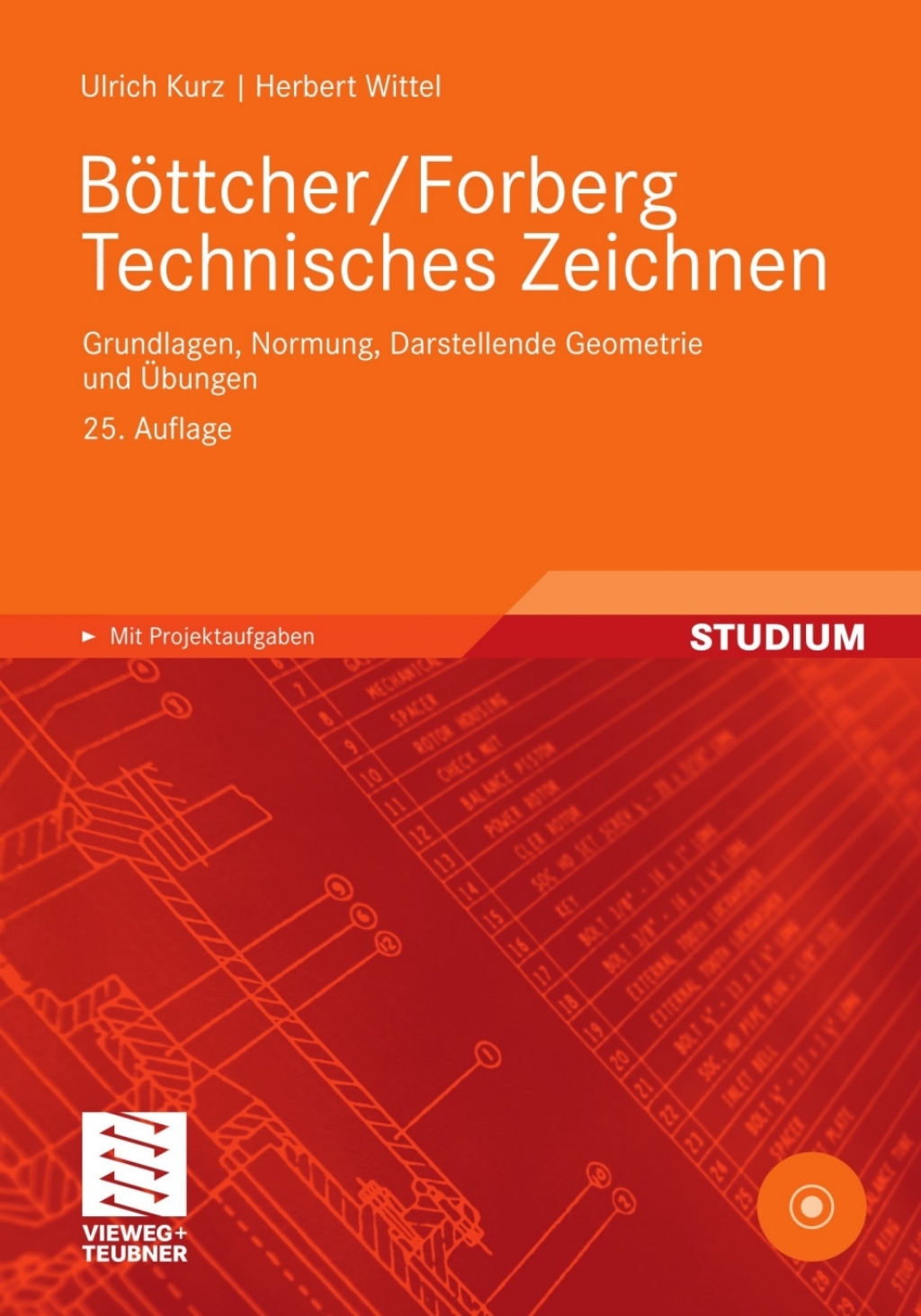 ISBN 9783834897602 product image for BÃ¶ttcher/Forberg Technisches Zeichnen - 25th Edition (eBook Rental) | upcitemdb.com
