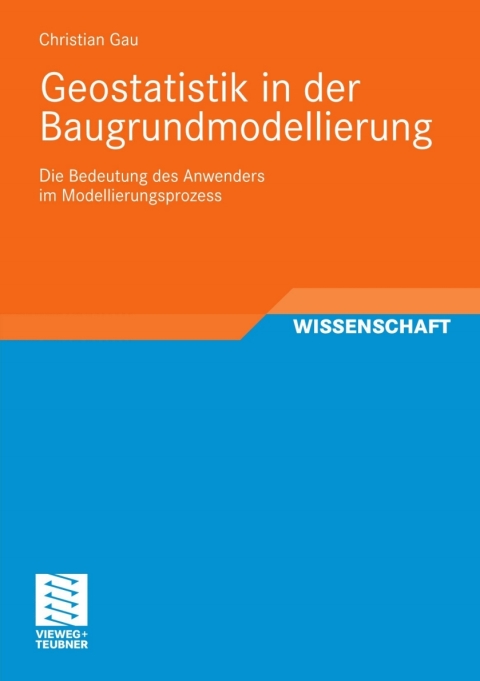 Cover image for book Geostatistik in der Baugrundmodellierung