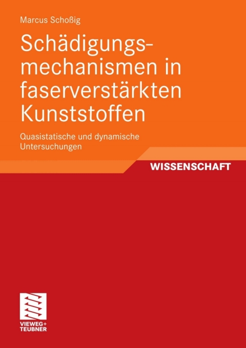 Cover image for book Schädigungsmechanismen in faserverstärkten Kunststoffen