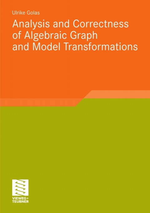 Cover image for book Analysis and Correctness of Algebraic Graph and Model Transformations