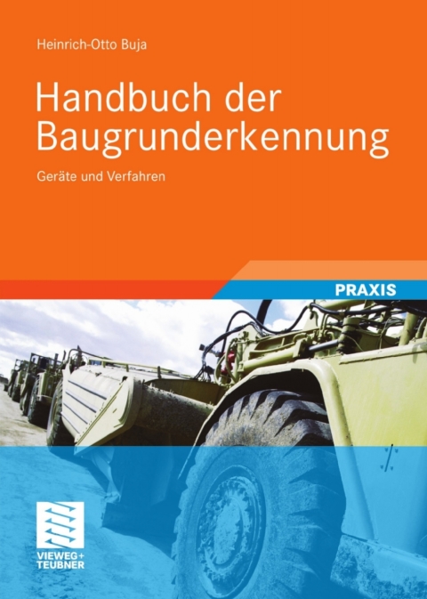 Cover image for book Handbuch der Baugrunderkennung