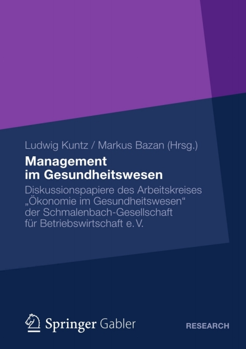 Cover image for book Management im Gesundheitswesen