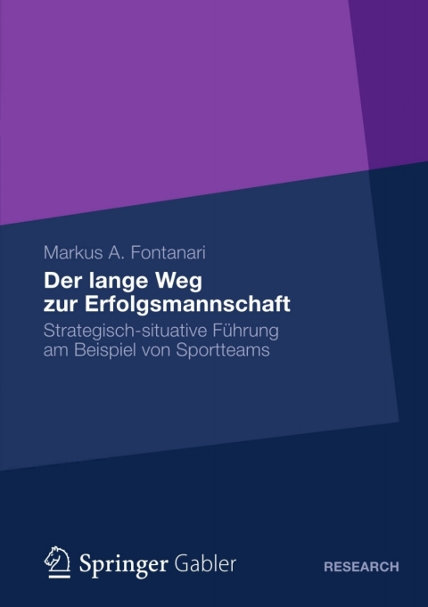 Cover image for book Der lange Weg zur Erfolgsmannschaft