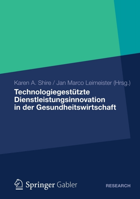 Cover image for book Technologiegestützte Dienstleistungsinnovation in der Gesundheitswirtschaft